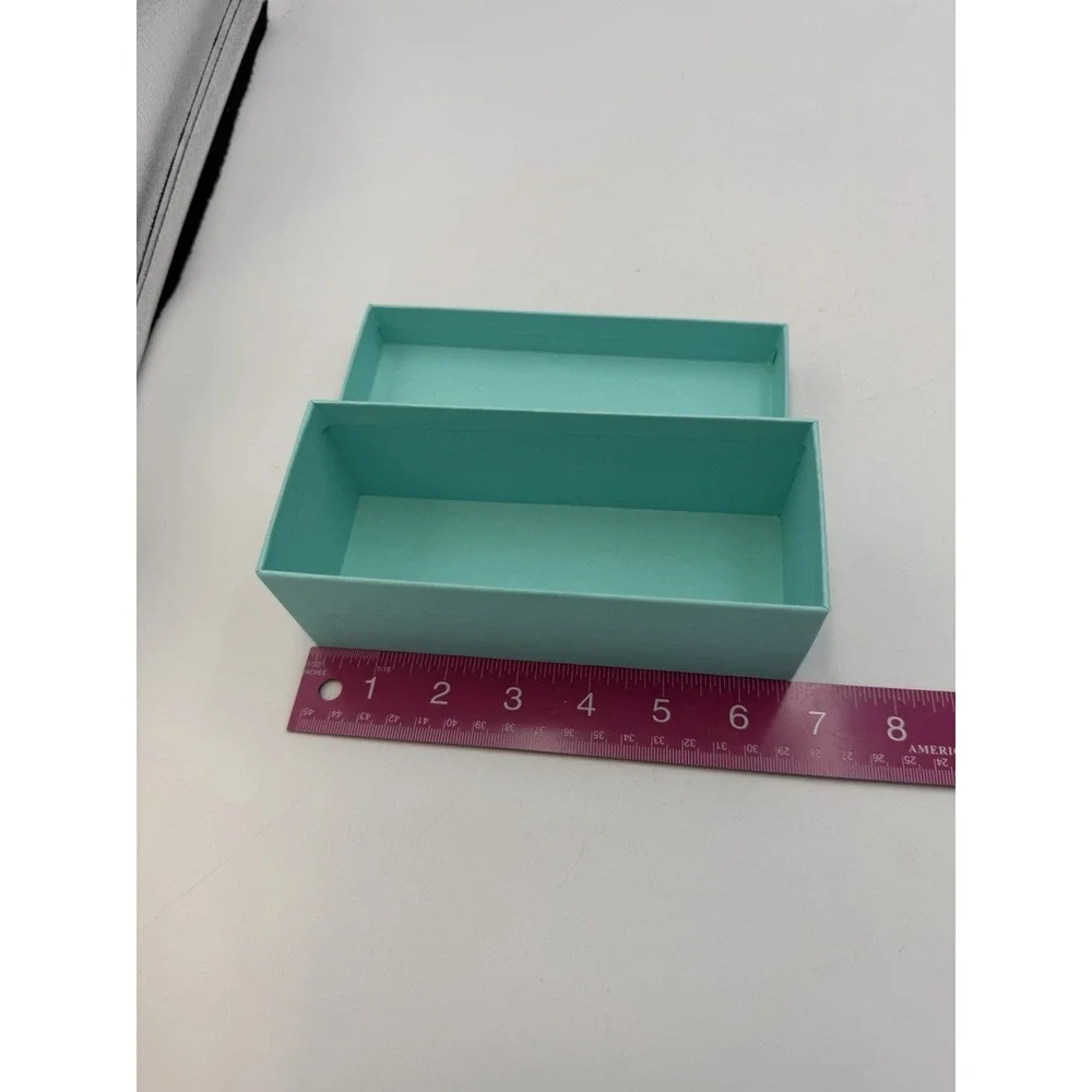 Tiffany & Co Blue Eyeglass Glasses Storage Box Case Empty Replacement READ